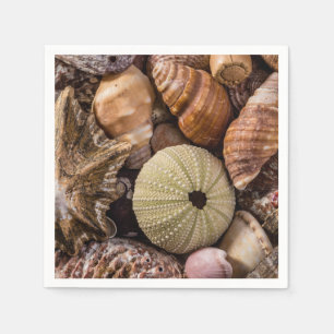 Servilleta De Papel Cubiertas de copas de mar mixtas