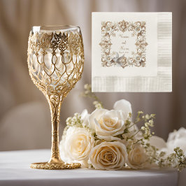 Servilleta De Papel Cucharas de cóctel cocidas de colibrí blancas