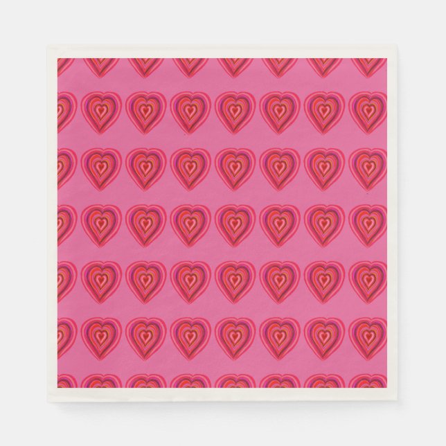 Servilleta De Papel Cucharas para el corazón (Anverso)