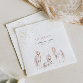 Servilleta De Papel Cuchilla mágica de papel de Unicornio