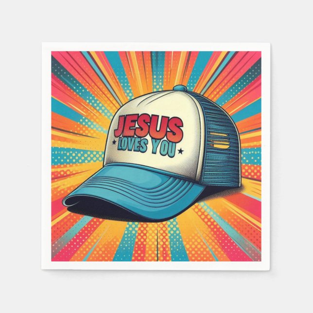 Servilleta De Papel ¡Cuchillas de Jesús! (Anverso)