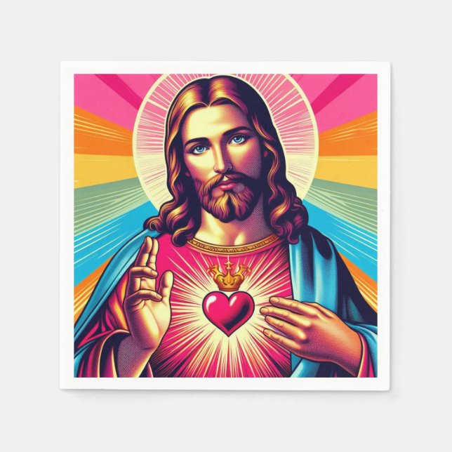 Servilleta De Papel ¡Cuchillas de Jesús! (Anverso)