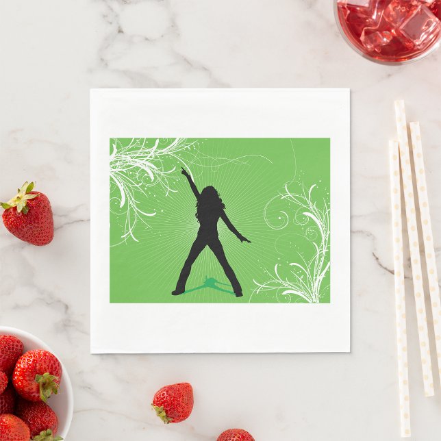 Servilleta De Papel Cuchillas de papel de baile para mujeres (Subido por el creador)