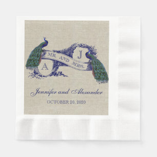 Servilleta De Papel Cuchillas de papel Rústico de papel para Bodas Pea