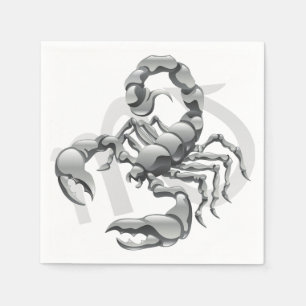 Servilleta De Papel Cuchillas de papel Scorpion