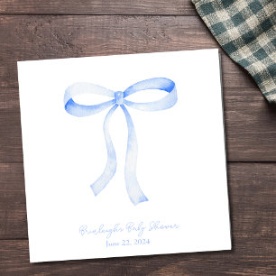 Servilleta De Papel Cuchillas personalizadas de cinta azul