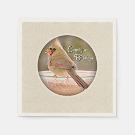 Servilleta De Papel Cuenta tus bendiciones - servilletas de papel