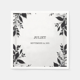 Servilleta De Papel Cuerda Linda Nos Estamos Casando Despedida de Solt