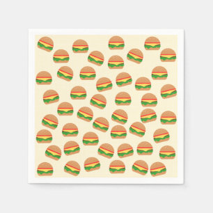 Servilleta De Papel Cuestas de papel de hamburguesas