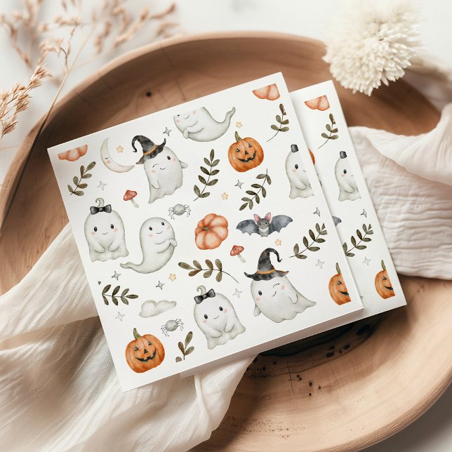 Servilleta De Papel Cuidada Halloween Cumpleaños Napkins (Subido por el creador)