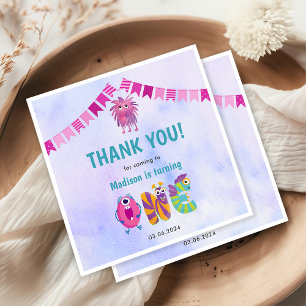 Servilleta De Papel Cuidado colorido en nuestra fiesta de cumpleaños d