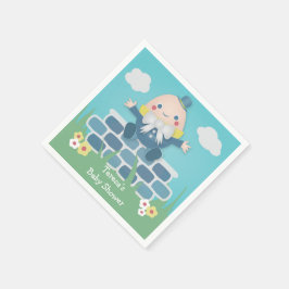 Servilleta De Papel Cuidados humpty Dumpty Baby Shower Paper Napkins