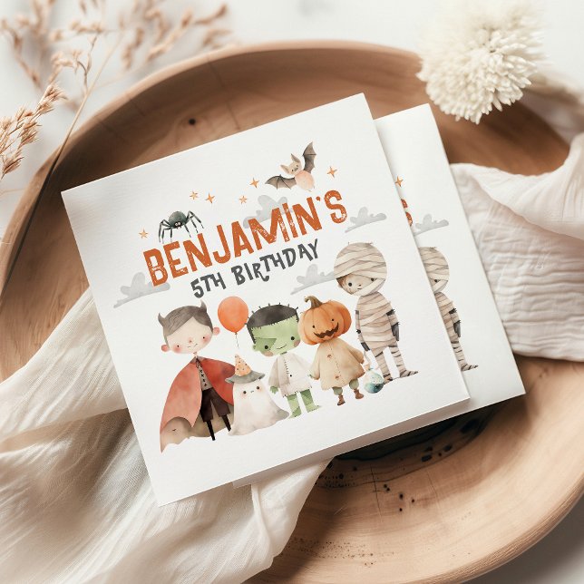 Servilleta De Papel Cuidados Napkins de la fiesta de cumpleaños de Hal (Subido por el creador)