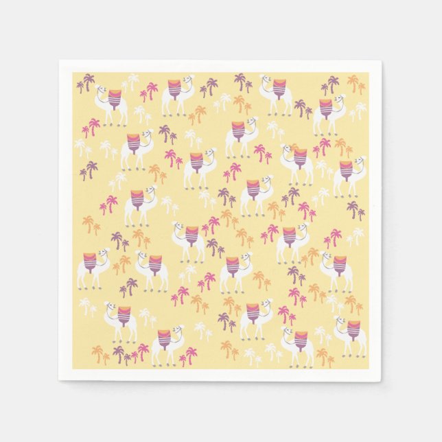 Servilleta De Papel Cuidados pañales de papel de camello (Anverso)