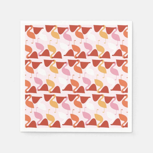 Servilleta De Papel Cuidados pañales de papel pelícano (Anverso)