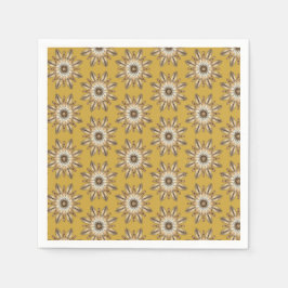 Servilleta De Papel Cultural Mandala Design