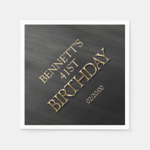 Servilleta De Papel Cumpleaños