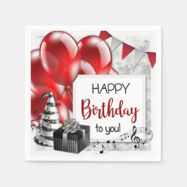 Servilleta De Papel Cumpleaños