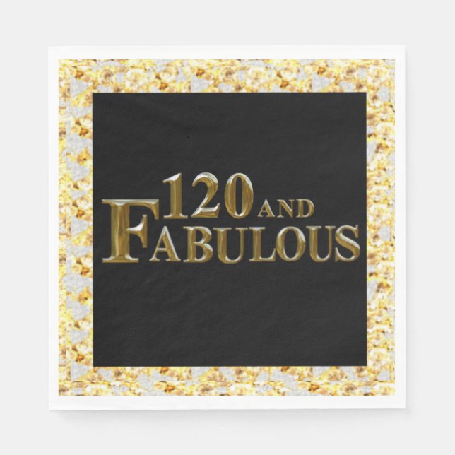 Servilleta De Papel Cumpleaños 120  (Anverso)