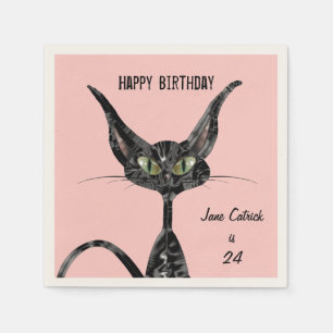 Servilleta De Papel Cumpleaños con Kitty