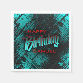 Servilleta De Papel Cumpleaños de adolescente