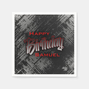 Servilleta De Papel Cumpleaños de adolescente