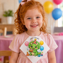 Cumpleaños de adorable Triceratops