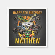 Cumpleaños de camiones Monster Jam