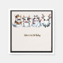 Servilleta De Papel Cumpleaños de Cute Halloween