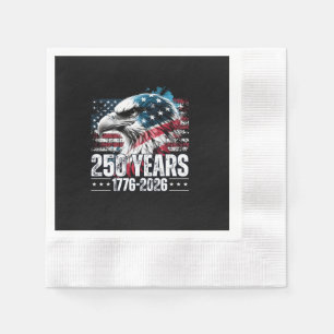 Servilleta De Papel Cumpleaños de Estados Unidos 250 Aniversario Manga