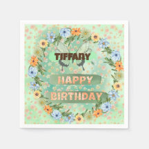 Cumpleaños de Flores y Mariposas