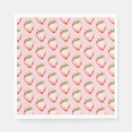 Servilleta De Papel Cumpleaños de Fruta de Fresa
