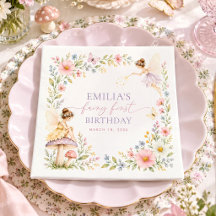 Cumpleaños de hada primer año fiesta caprichosa ja
