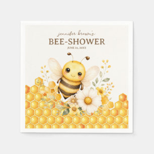 Servilleta De Papel cumpleaños de Honey Bee o baby shower