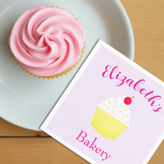 Servilleta De Papel Cumpleaños de Hornear Cupcake (Subido por el creador)