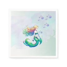 Cumpleaños de la sirena bajo el mar