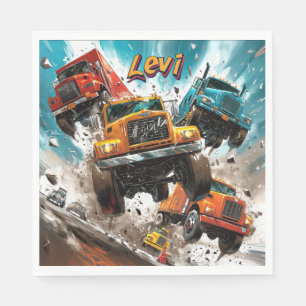 Servilleta De Papel Cumpleaños de Levi
