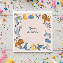 Cumpleaños de los boho celestes