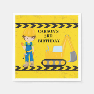 Servilleta De Papel Cumpleaños de los Personalizados de los vehículos 