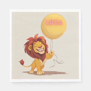 Servilleta De Papel Cumpleaños de Luca