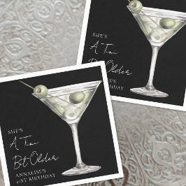 Servilleta De Papel Cumpleaños de Martini, un niño mayor de Tini Bit