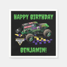 Cumpleaños de Monster Jam Grave Digger