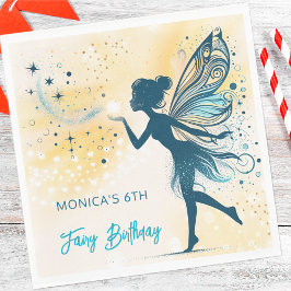 Servilleta De Papel cumpleaños de niños de Magic Fairy