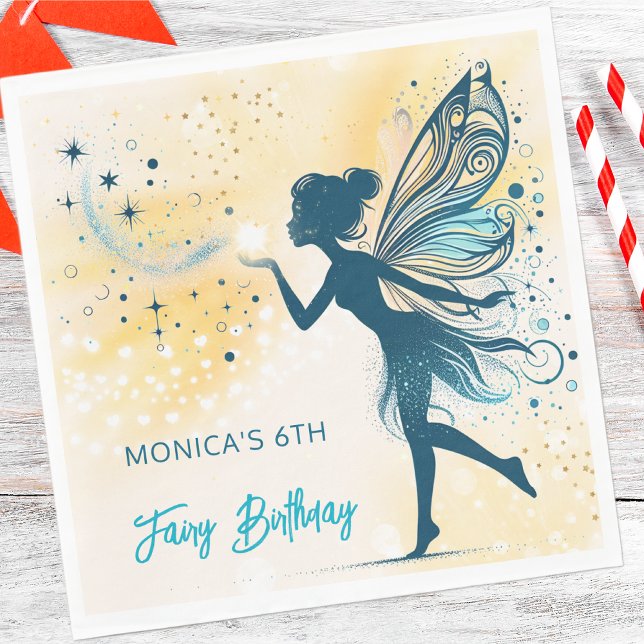 Servilleta De Papel cumpleaños de niños de Magic Fairy (Subido por el creador)