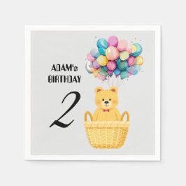 Servilleta De Papel cumpleaños de nombre personalizado