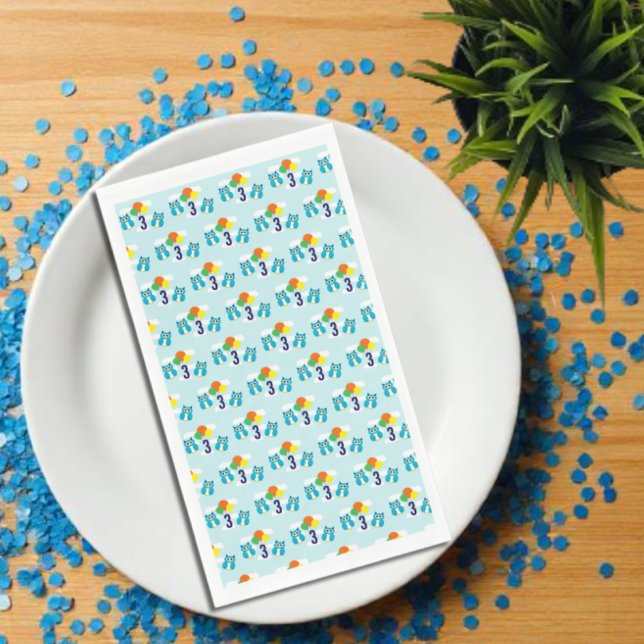 Servilleta De Papel Cumpleaños de Owl (Subido por el creador)