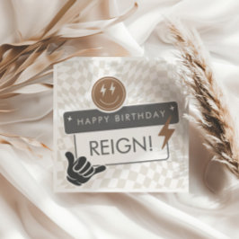 Servilleta De Papel Cumpleaños de Rad Guay Dude