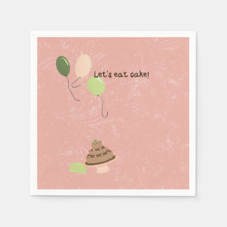 Servilleta De Papel Cumpleaños de Savannah