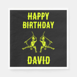 Servilleta De Papel Cumpleaños de Trick Scooter Rider