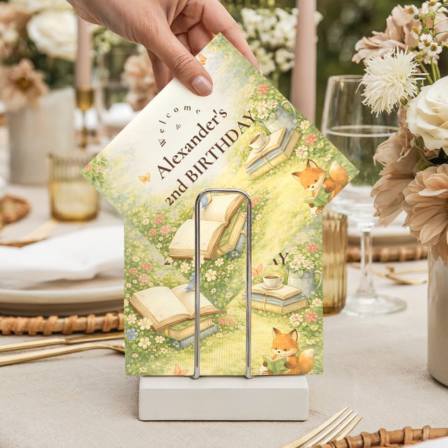 Servilleta De Papel Cumpleaños del Capítulo Dos de Cuentos (Subido por el creador)